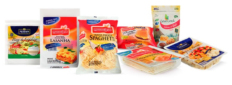Automatic packaging pouches and films